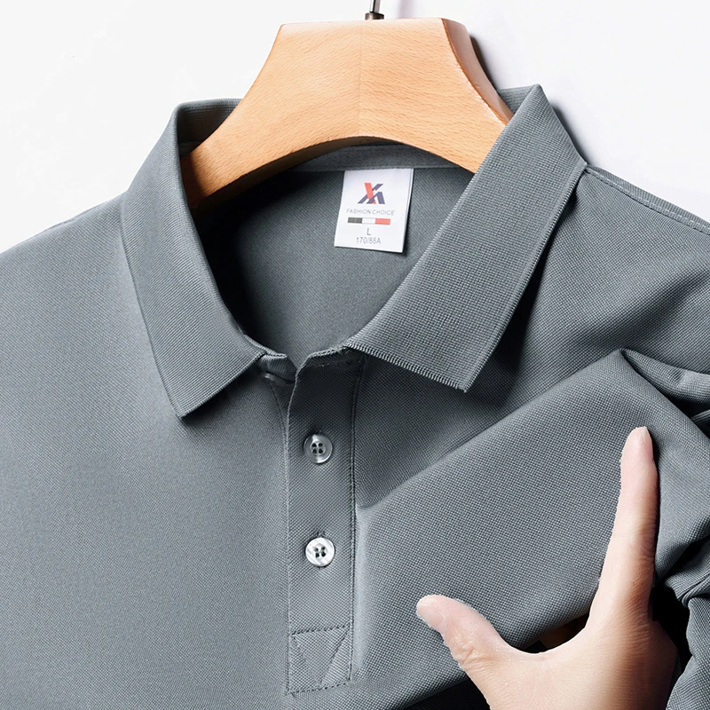 เสื้อโปโลแขนสั้นผู้ชายแฟชั่นฤด - Polo Shirt Pique บทวิจารณ์และราคา