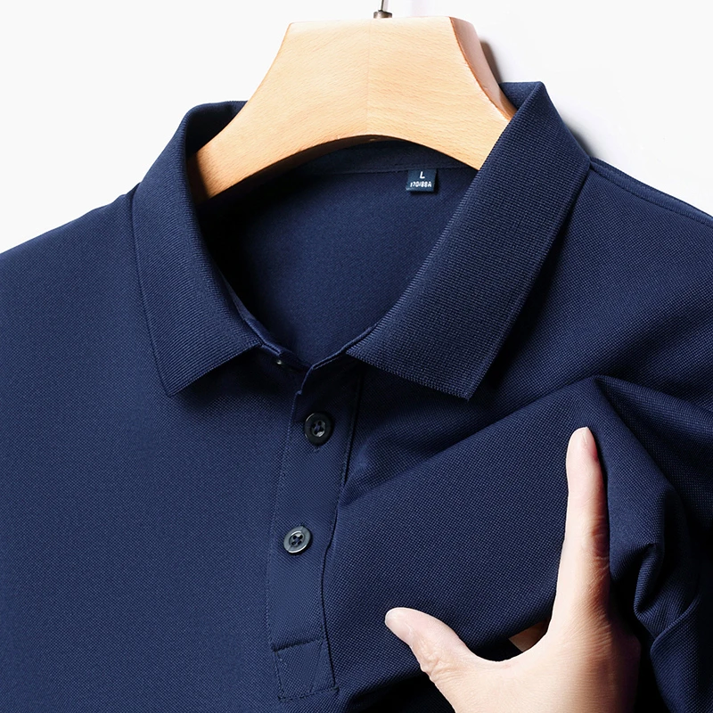 เสื้อโปโลแขนสั้นผู้ชายแฟชั่นฤด - Polo Shirt Pique บทวิจารณ์และราคา