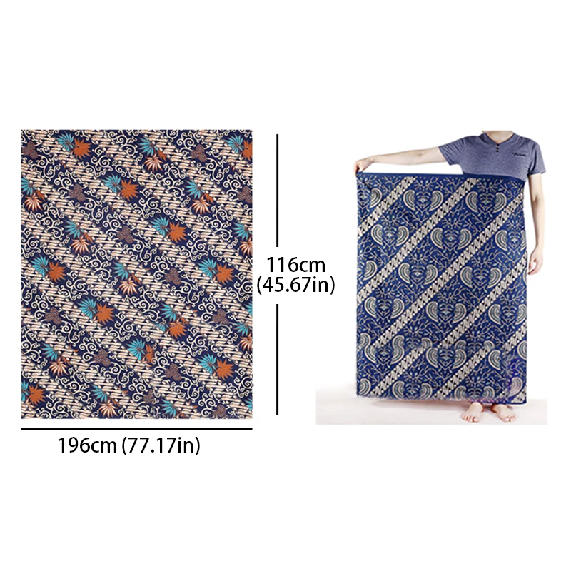ชุดประจำชาติเอเชียตะวันออกเฉีย - Sarong Men Wrap บทวิจารณ์และราคา