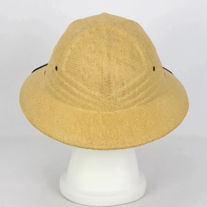 หมวกฟาง 100% หมวกปีกกว้างกันแด - Bucket Hat Straw บทวิจารณ์และราคา