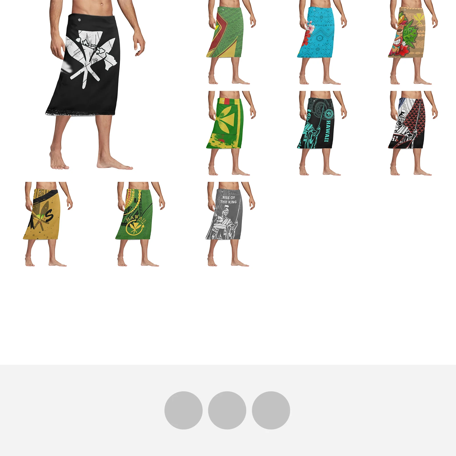 พิมพ์ลาย tatto TRIBAL แบบโพลิน - Sarong Men Wrap บทวิจารณ์และราคา