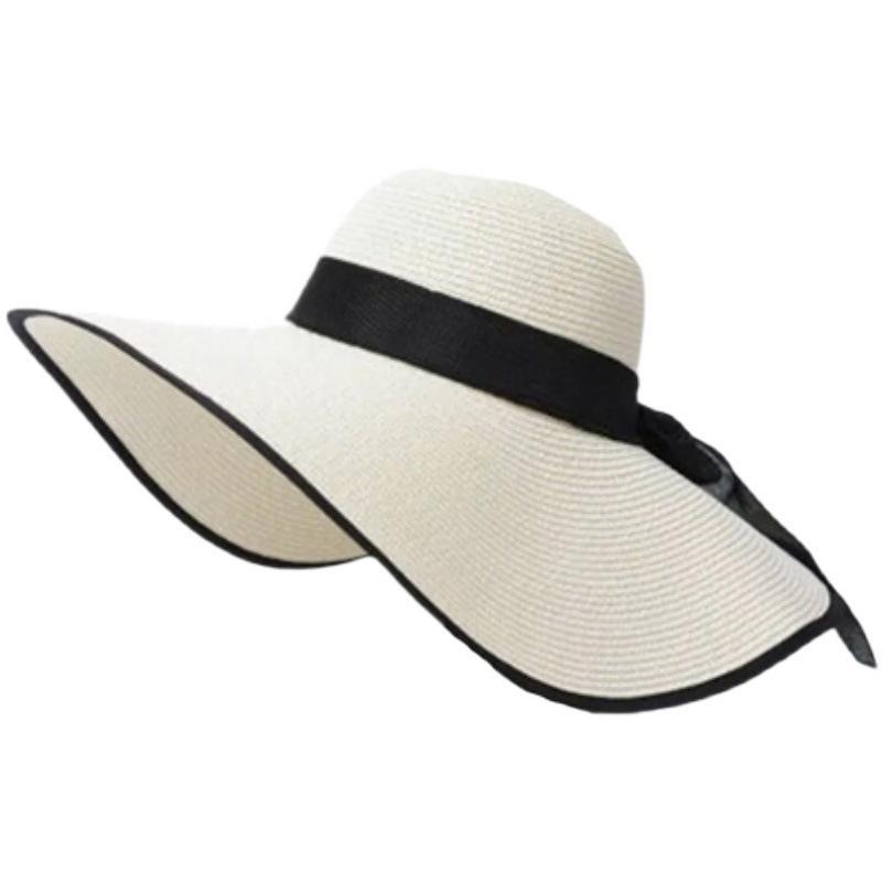 หมวกสตรีแบบใหม่สำหรับขาย หมวกฟ - Bucket Hat Straw บทวิจารณ์และราคา