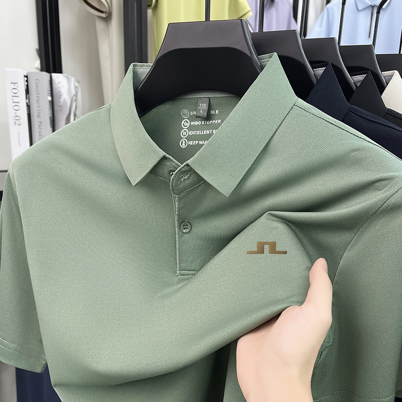 เสื้อโปโลแขนสั้นผู้ชาย ผ้าโพลี - Polo Shirt Pique บทวิจารณ์และราคา
