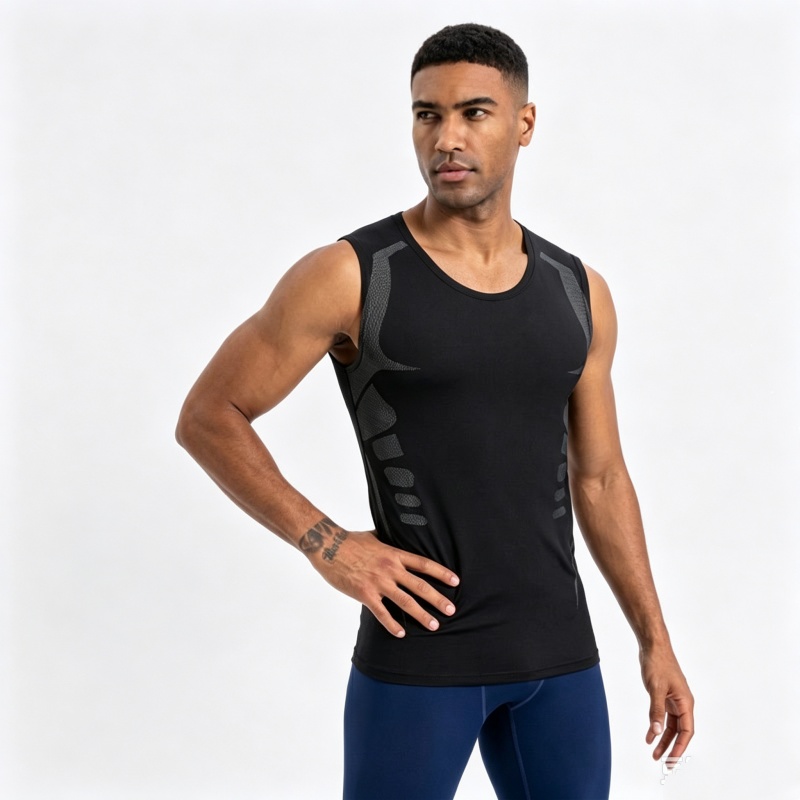 เสื้อกล้ามรัดรูปสำหรับผู้ชาย เ - Tank Top Muscle บทวิจารณ์และราคา